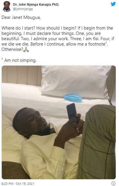 Dr. john njenga karugia phd jchnnjenga dear janet mbugua where do start? how sho