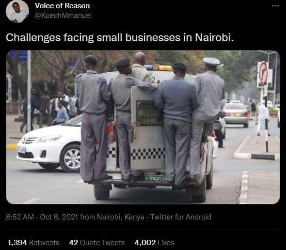 Voice of reason koechmmanuel challenges facing small businesses in nairobi. 8.52