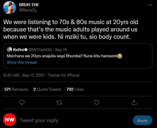 Bruh the ramzzy _ we were listening to 7os 8os music at 2oyrs old because that's