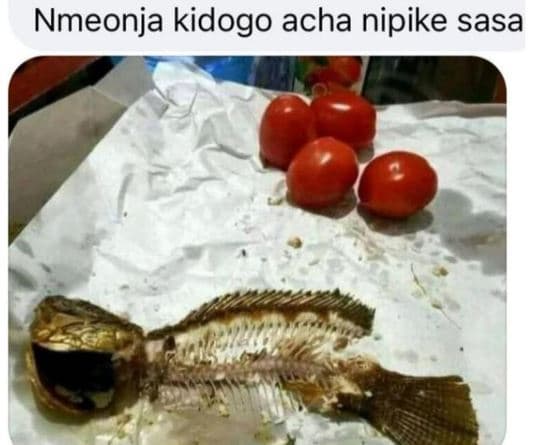 Nmeonja kidogo acha nipike sasa
