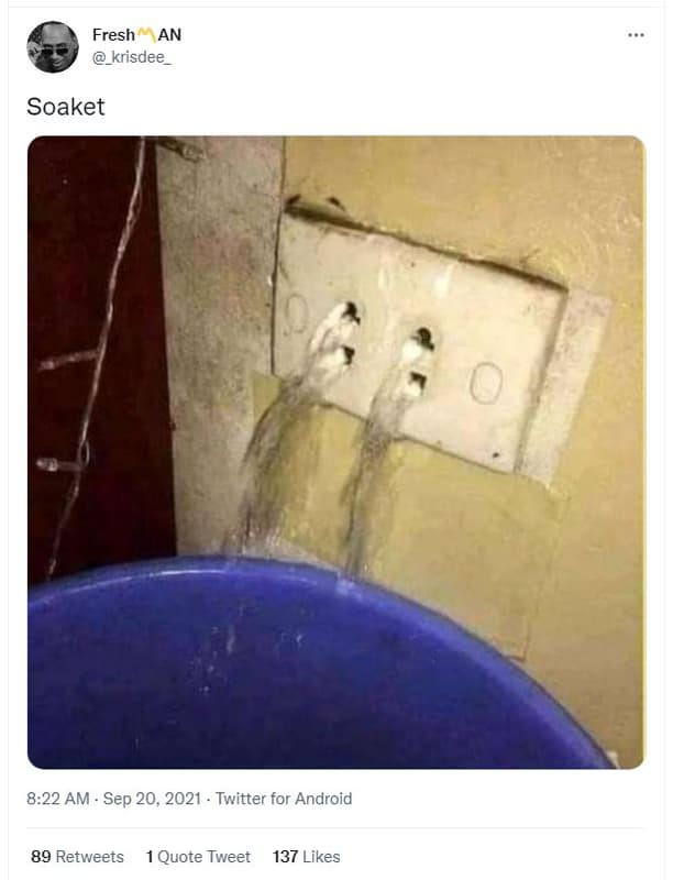 Fresh an _krisdee soaket 8.22 am . sep 20, twitter for android 89 retweets 1 quo