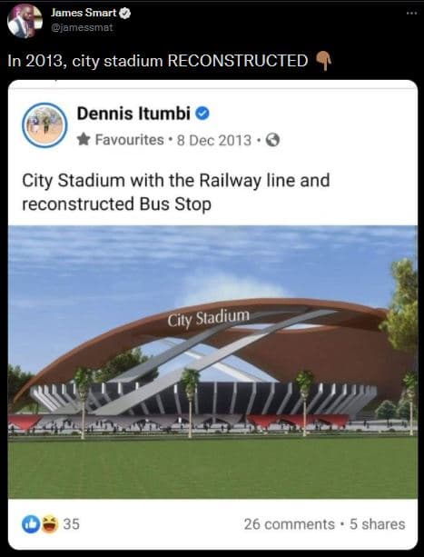 James smart jamessmat in , city stadium reconstructed dennis itumbi favourites 8