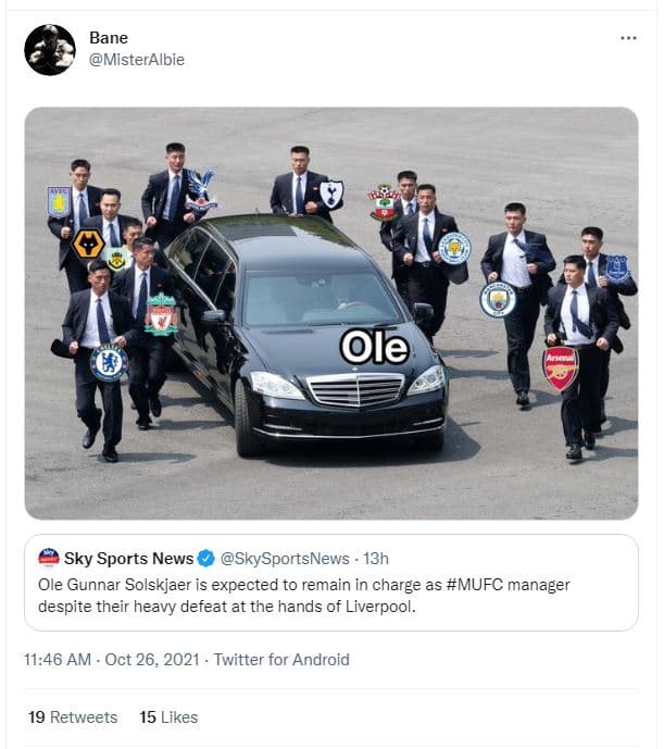 Bane misteralbie le sky sports news skysportsnews . 13h ole gunnar solskjaer is