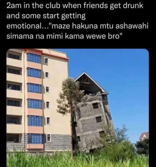 2am in the club when friends get drunk and some start getting emotional maze hak