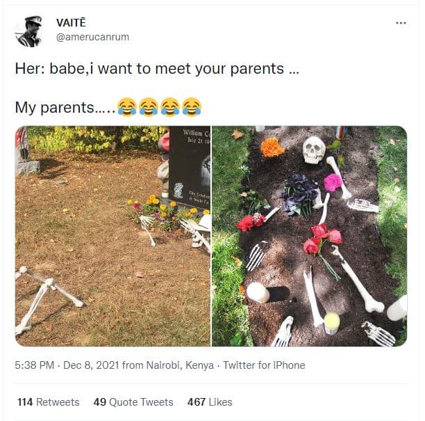 Vaite amerucanrum her babe,i want to meet your parents my parents am july 21 5.3