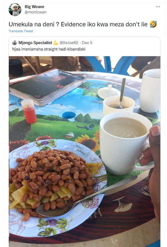 Big weave monicwan umekula na deni ? evidence iko kwa meza don't lie translate t