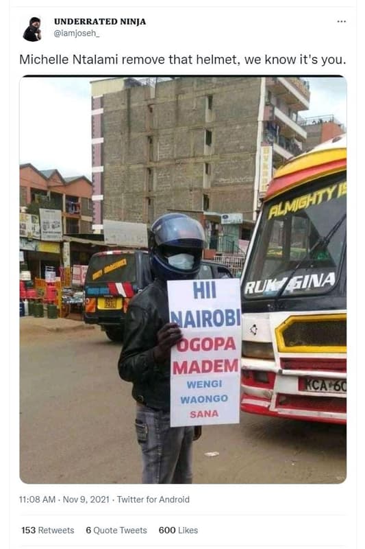 Underrated ninja iamjosen _ michelle ntalami remove that helmet, we know it's yo