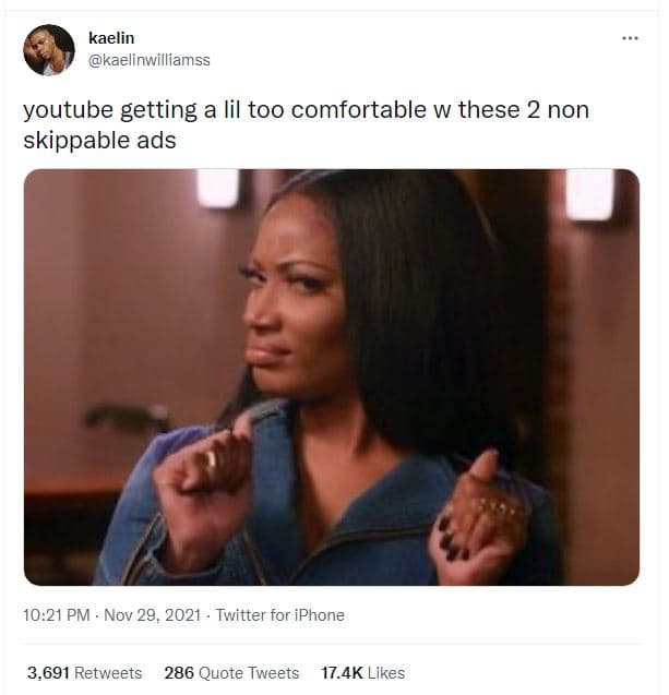 Kaelin kaelinwilliamss youtube getting a lil too comfortable w these 2 non skipp