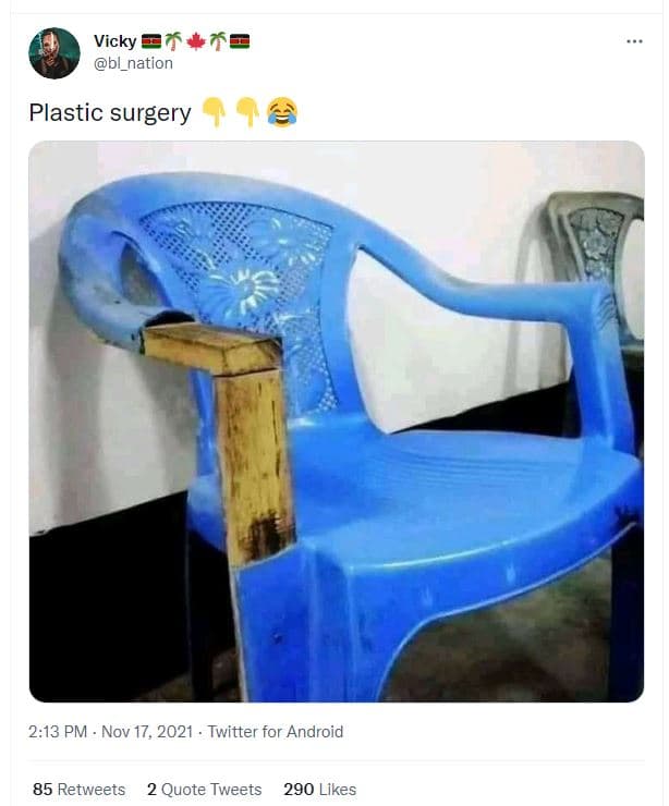 Vicky bl_nation plastic surgery 2.13 pm nov 17, twitter for android 85 retweets