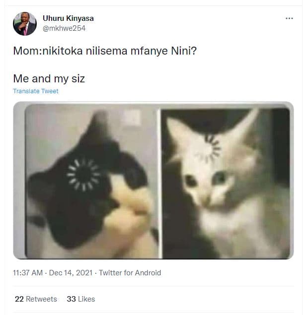 Uhuru kinyasa mkhwe254 momnikitoka nilisema mfanye nini? me and my siz translate