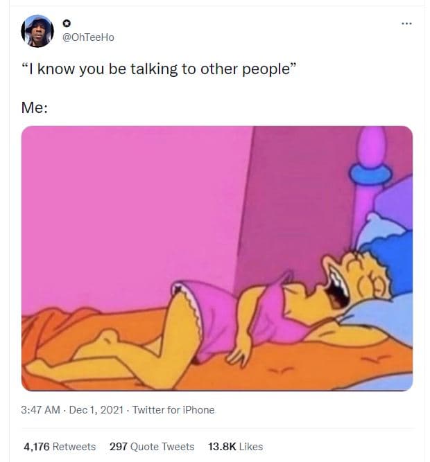 Ohteeho know you be talking to other people me 3.47 am . dec twitter for iphone