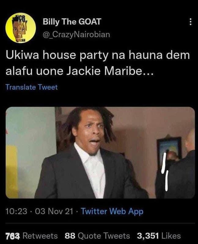 Jęr , billy the goat crazynairobian ukiwa house party na hauna dem alafu uone ja