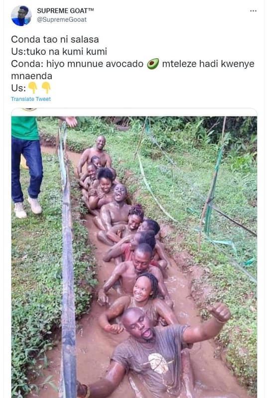 Supreme goattm supremegooat conda tao ni salasa ustuko na kumi kumi conda hiyo m