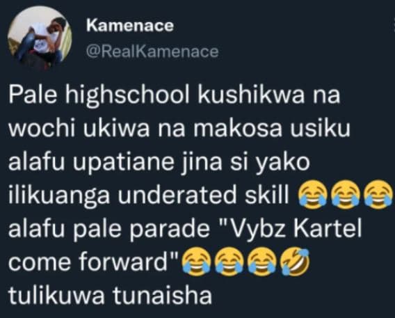 Kamenace realkamenace pale highschool kushikwa na wochi ukiwa na makosa usiku al