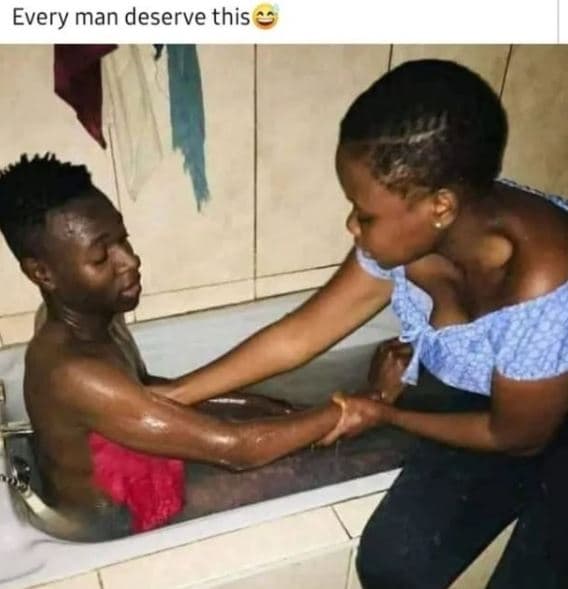 Every man deserve this