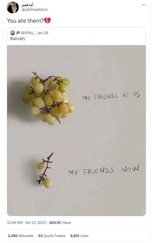 Hacvel ukhtnextdoor you ate them? jp jfriks jan 26 basically my fpiends at 45 my