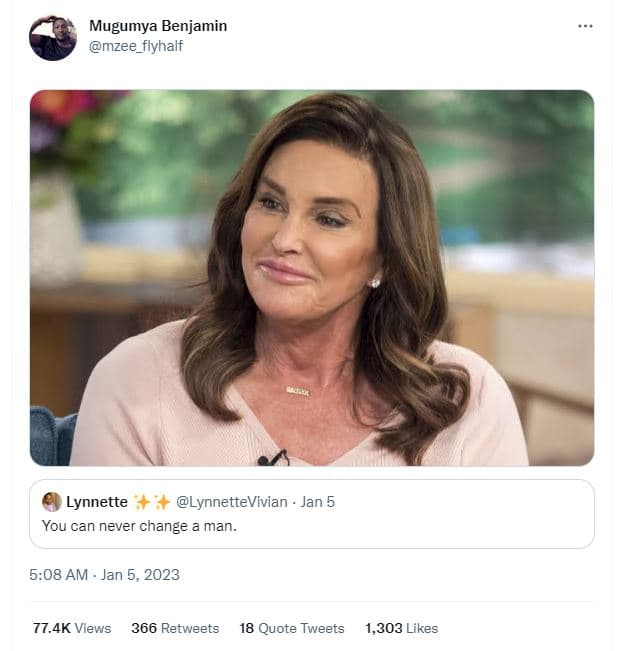 Mugumya benjamin mzee flyhalf lynnette lynnettevivian jan 5 you can never change