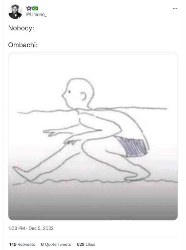 Limorio _ nobody ombachi 1.08 pm dec 5, 149 retweets 8 quote tweets 629 likes