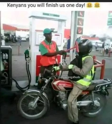 Kenyans you will finish us one day!
