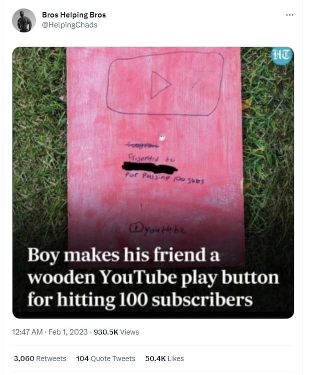 Bros helping bros helpingchads h cruantd 045 o2 360 oyou ll boy makes his friend