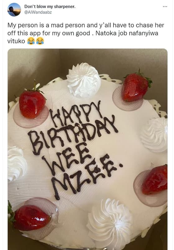 Don't blow my sharpener . alwandaabz my person is a mad person and y'all have to