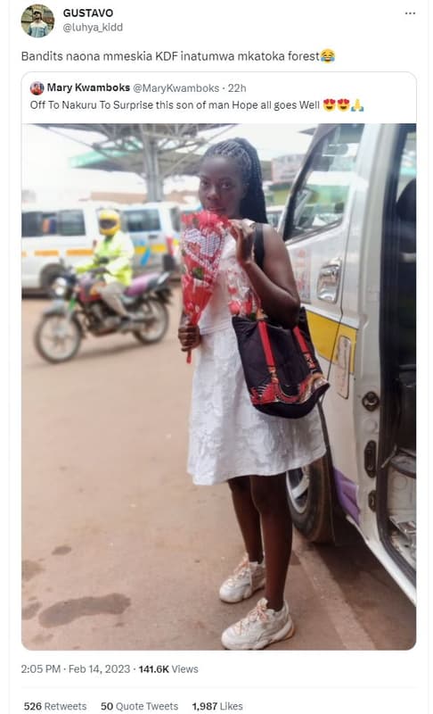 Gustavo luhya_kidd bandits naona mmeskia kdf inatumwa mkatoka forest mary kwambo