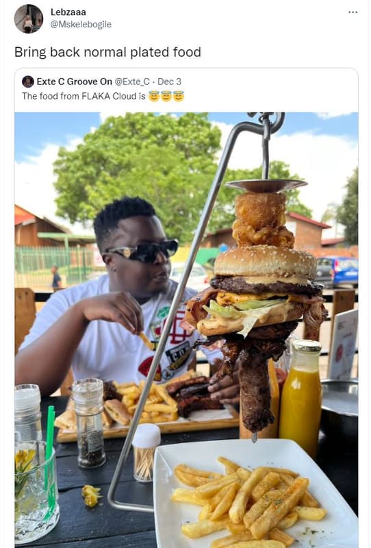 Lebzaaa mskelebogile bring back normal plated food exte c groove on exte_c dec 3