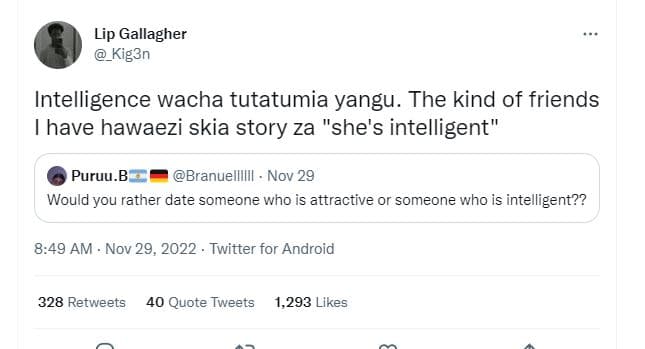 Lip gallagher kig3n intelligence wacha tutatumia yangu. the kind of friends have