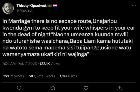 Thirsty kipsoiwet makiadi in marriage there is no escape route,unajaribu kwenda