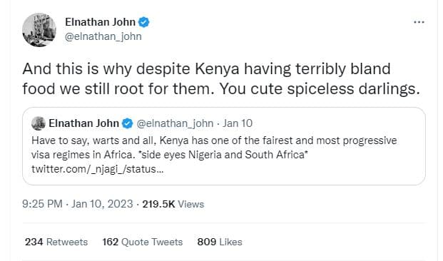 Elnathan john elnathan_john and this is why despite kenya having terribly bland