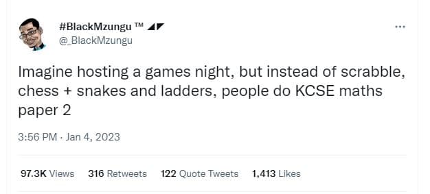 Blackmzungu blackmzungu imagine hosting a games night, but instead of scrabble c