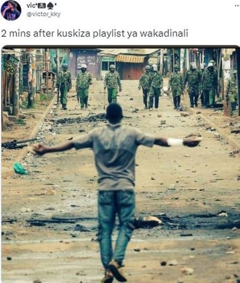 Vic'94 victor_kky 2 mins after kuskiza playlist ya wakadinali