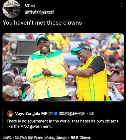 Chris chufsngarudhi you haven't met these clowns vuyo zungula mp zugulavuyo 2d t
