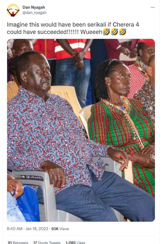 Dan nyagah dan_nyagah imagine this would have been serikali if cherera 4 could h