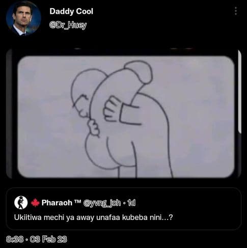 Daddy cool dr_huey pharaoh mng_jon 1d ukiitiwa mechi ya away unafaa kubeba nini_