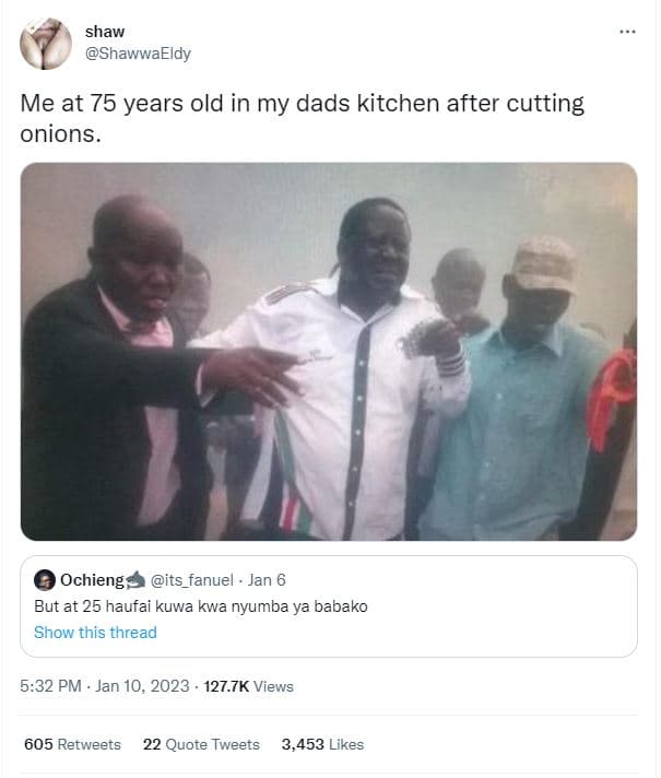 Shaw shawwaeldy me at 75 years old in my dads kitchen after cutting onions ochie