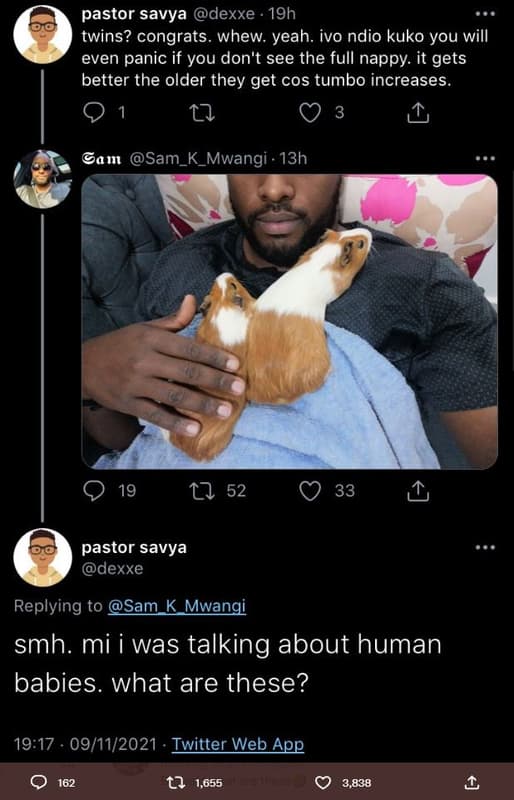 Pastor savya dexxe 19h twins? congrats_ whew yeah ivo ndio kuko you will even pa