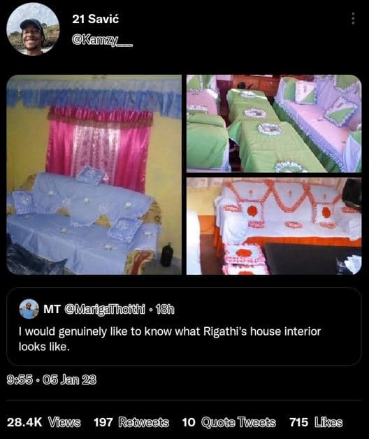 21 savié kamzy mt marfgalhoidhi 18h would genuinely like to know what rigathi's