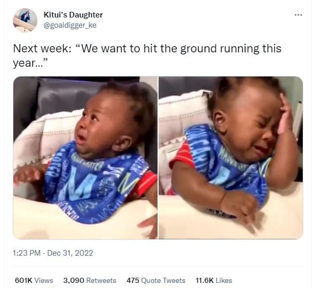 Kitui's daughter goaldigger_ke next week we want to hit the ground running this