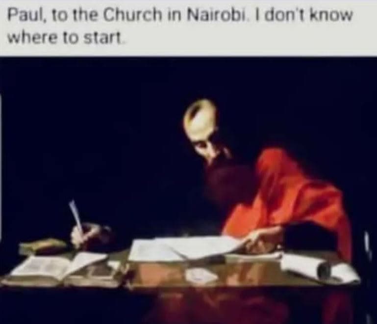 Paul, t0 ine church ın nairobi idonuanow where 0 slart