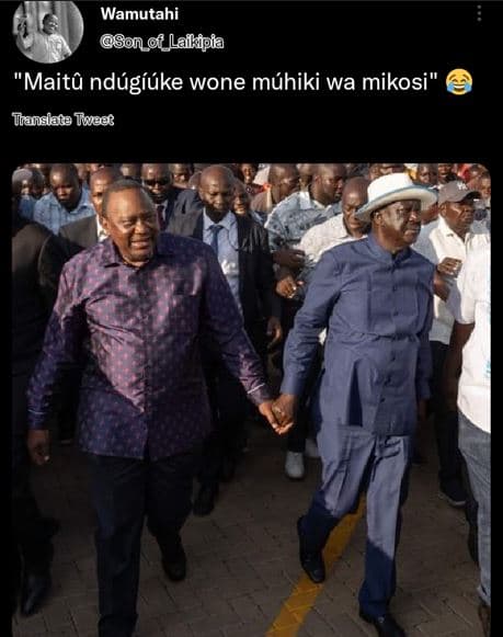 Wamutahi son_f_laildpia 'maitu ndugíáke wone máhiki wa mikosi' jranslata taec