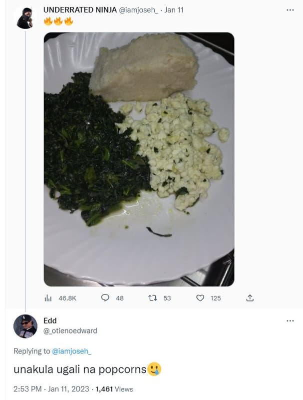 Underrated ninja iamjoseh_ jan 11 ılı 46.8k t2 125 edd otienoedward replying to