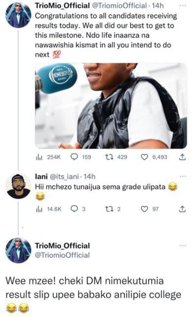 Triomio_official triomioofficial 14h congratulations to all candidates receiving