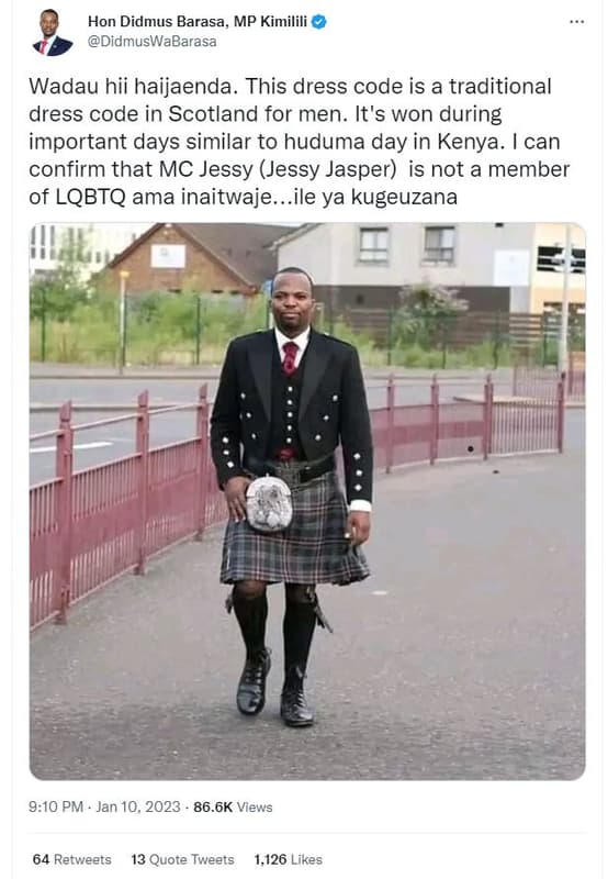 Hon didmus barasa mp kimilili didmuswabarasa wadau hii haijaenda. this dress cod