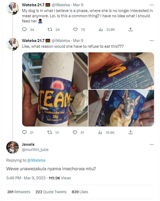 Wateba 21.7 iwateba mar 9 my dog is in what believe is a phase where she is no l