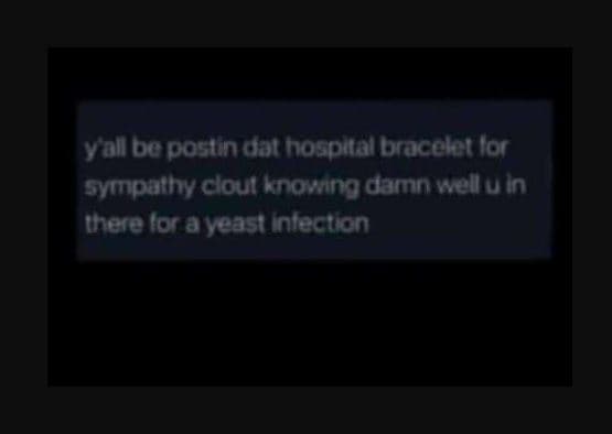 Voll bo postin dat hospital braccletor sympalhy cloul knovang damn welluin nere