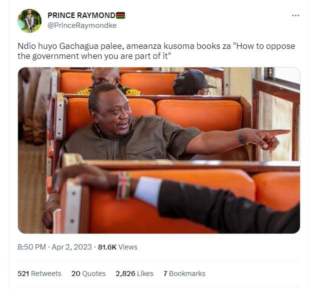 Prince raymonde princeraymondke ndio huyo gachagua palee ameanza kusoma books za