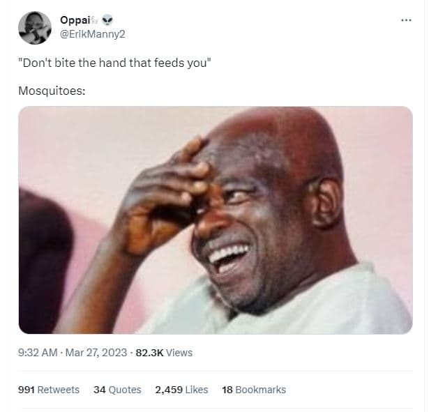 Oppai erikmanny2 don't bite the hand that feeds you mosquitoes 9.32 am mar 27, 8