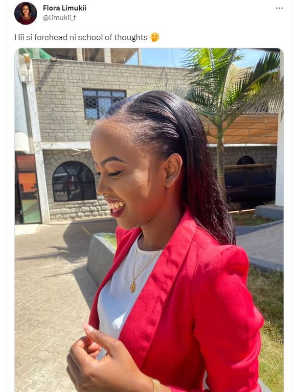 Flora limukii limukii_f hii si forehead ni school of thoughts