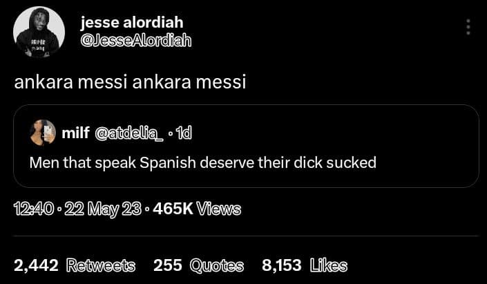 Jesse alordiah jessealordiah ankara messi ankara messi milf addelfa 1 men that s